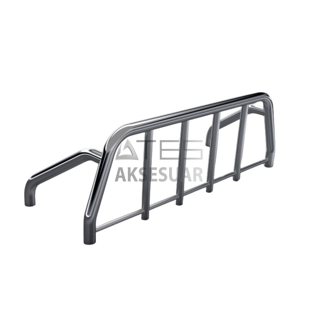 0ae64ee0-5e2e-4436-9f0b-8d12148058c0.jpg FORD RANGER-2006-2012 VİLLAGE KROM Pickup Boru Tip Rollbar - Görsel 1
