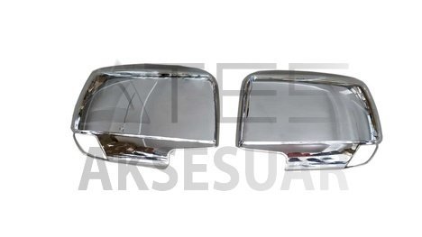 4ed6c867197f557adf70b3c1f27f0fc4.jpg ISUZU D-MAX 2018+ AYNA KAPAĞI NİKELAJ - Görsel 1
