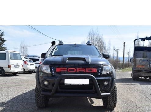 630748618-tn50-4.jpg FORD RANGER (2015 SONRASI) ÖN KORUMA SİYAH Ø76 mm - Görsel 1