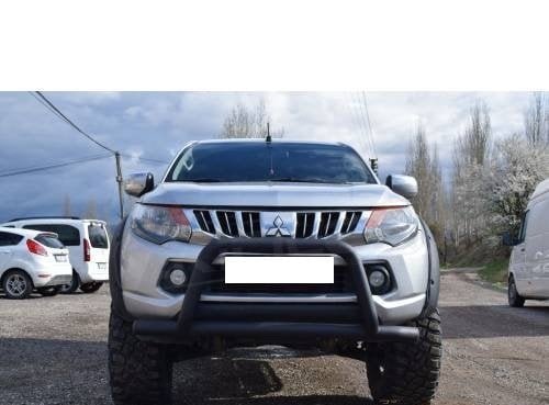 630751631-tn50-4.jpg MITSUBISHI L 200 (2015 SONRASI) ÖN KORUMA SİYAH Ø76 mm - Görsel 1