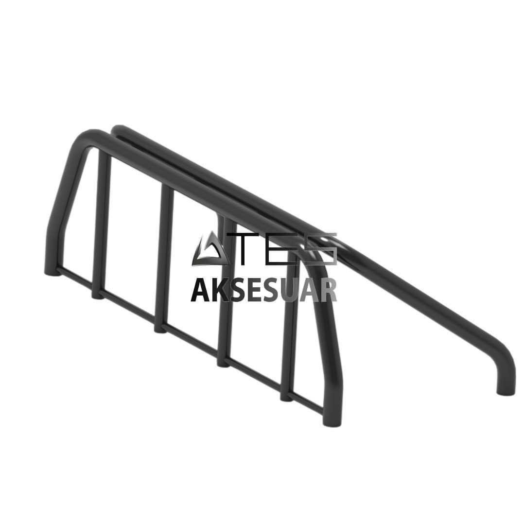92d96c24-26a6-424b-9607-d0c4fe87677b-6.jpg NISSAN NAVARA 2005-2016 HOLO BLACK Pickup Boru Tip Rollbar - Görsel 1