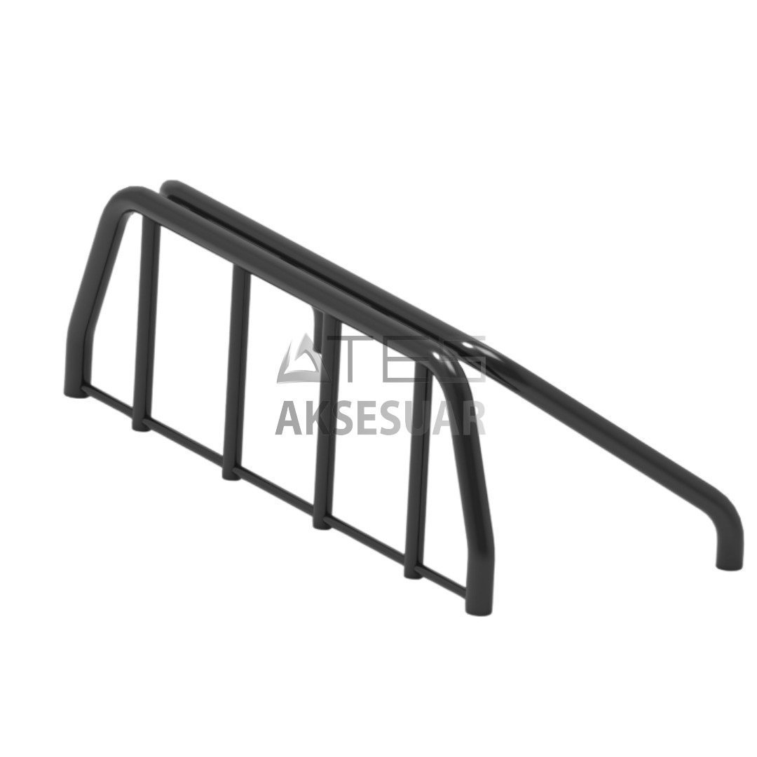 92d96c24-26a6-424b-9607-d0c4fe87677b.jpg FORD RANGER-2006-2012 HOLO BLACK Pickup Boru Tip Rollbar - Görsel 1
