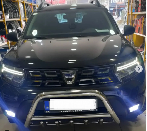 as-1.png DACİA DUSTER ÖN KROM KORUMA - Görsel 1