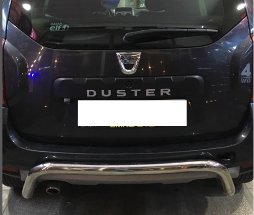 d3.png DACİA DUSTER ARKA KROM KORUMA - Görsel 1