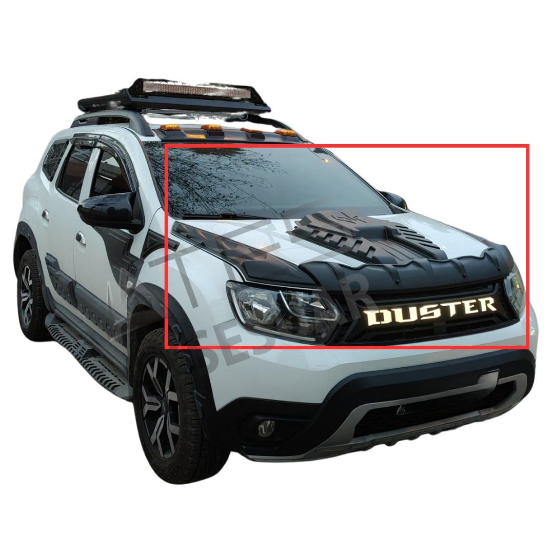 dacia-duster-kaput-kaplama.png Dacia Duster Kaput Kaplama Bodykit - Görsel 1