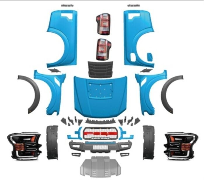 frrf150-k-1.jpeg RANGER IÇIN UYUMLU F150 RAPTOR DÖNÜSÜM FULL - KAPUT - Görsel 1