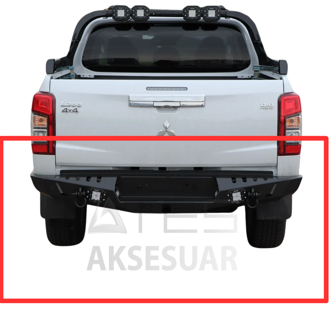 l200-arka-celik-tampon-ates-aksesuar-4.png Mitsubishi L200 Arka Çelik Tampon - Görsel 1
