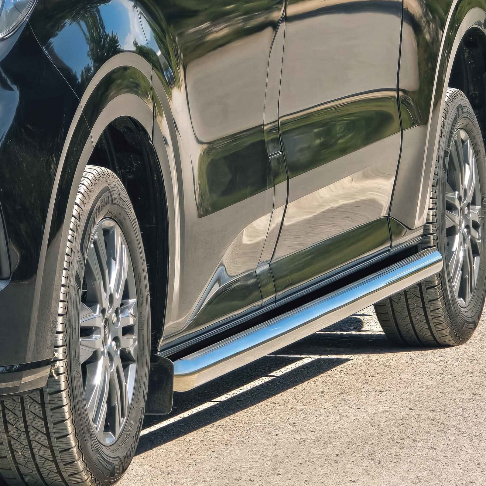 pss01-side-step.jpg Ssangyong Musso Grand Krom Boru Yan Basamak - Görsel 1