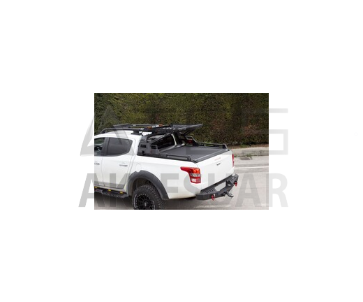 rolbar.png Mitsubishi L200 Omback Sürgülü Bagaj Kapama Siyah Kobra Rollbar için 2015-2019 Arası - Görsel 1