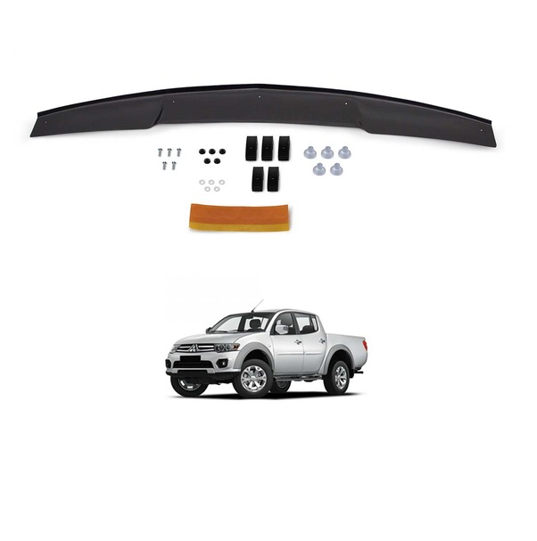 ruzgar-11.png Mitsubishi L200 Ön Kaput Koruma Rüzgarlık 4Mm Abs 07-1 - Görsel 1