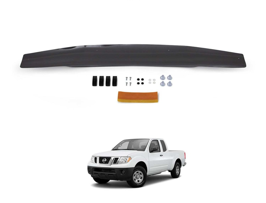 ruzgar-9.png Nissan Navara Ön Kaput Maskesi Koruma Rüzgarlığı Deflektör - Görsel 1