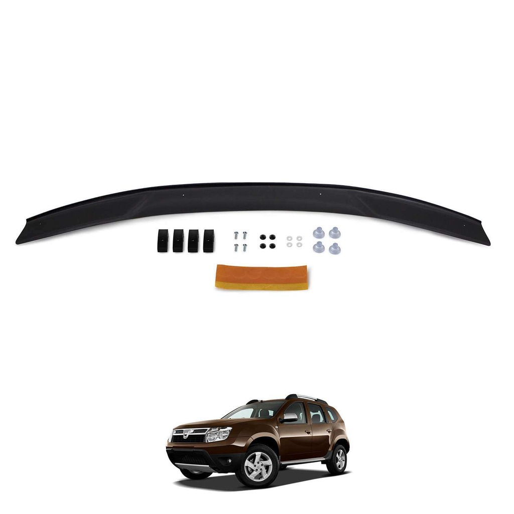 ruzgar.png Dacia Duster Ön Kaput Koruyucu Rüzgarlık 3 mm (ABS) 10-17 - Görsel 1