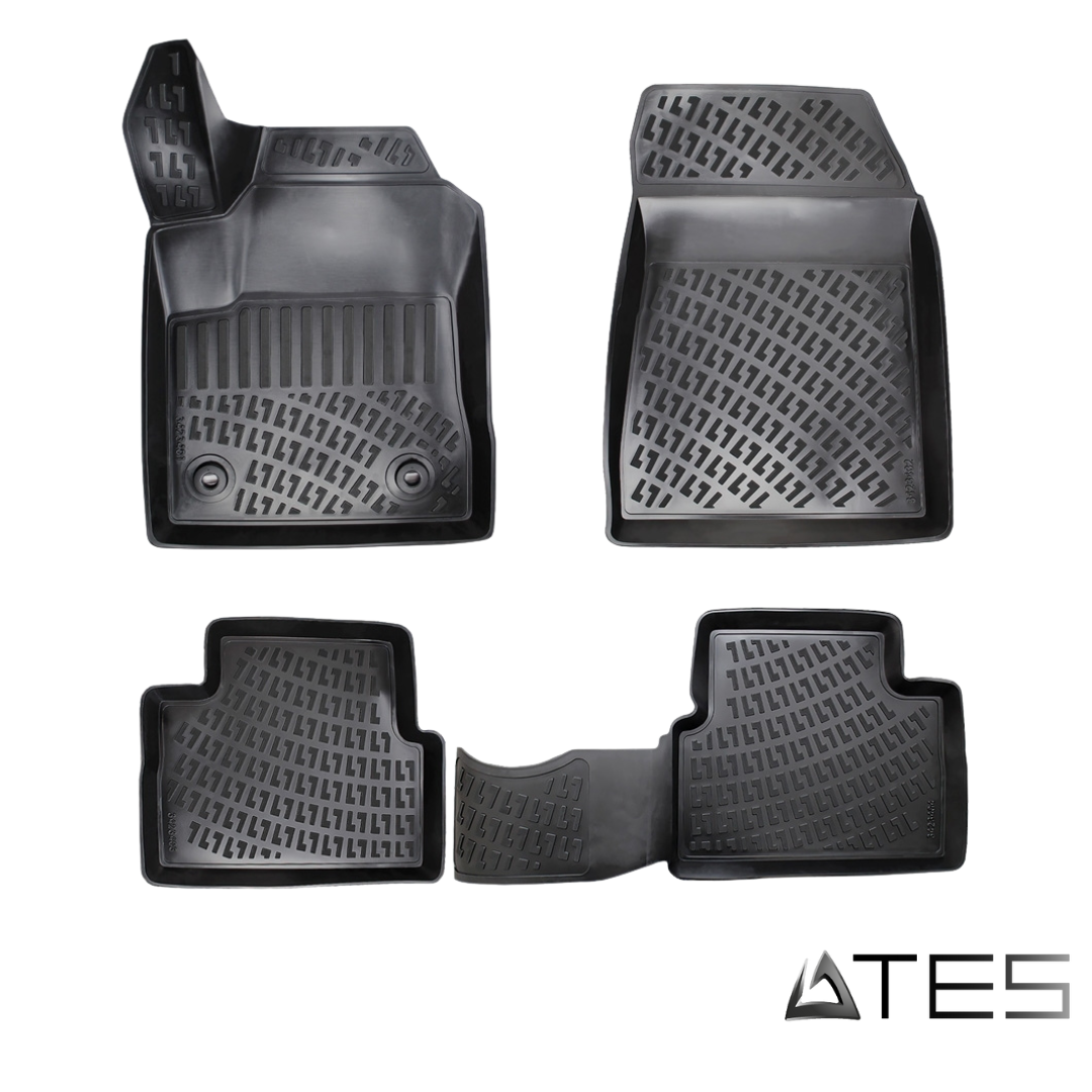 siyahpaspas-7.png Mitsubishi L200 2005-2018 3D Havuzlu Paspas - Görsel 1