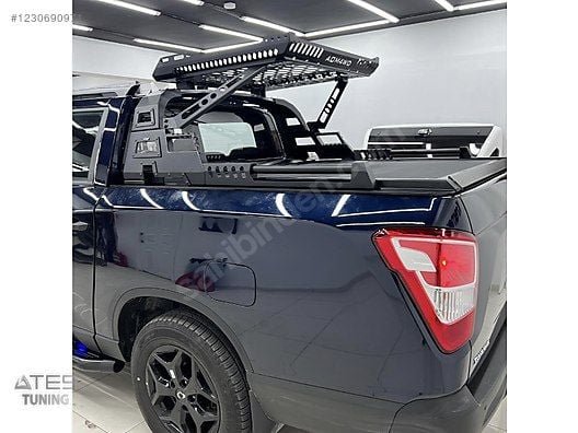 x5-123069097154d.jpg Ssangyong Musso Uyumlu Sepetli Roll Bar - Görsel 1