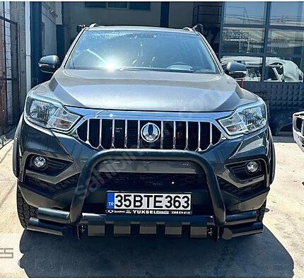 Ssangyong Musso Ön Koruma Double Shark