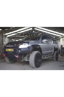 Vw Amarok Dakar Çelik Ön Tampon Ledbarlı Sensörlü 2010 Ve Sonrası