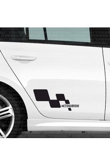 Mitsubishi L 200 Yan Kapı Sticker Aksesuarı Tuning Araca Özel