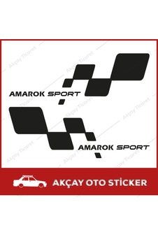 IMG-1524265145514586376.jpg Volkswagen Amarok Sticker Amarok Sticker Volkswagen Oto Sti - Görsel 1