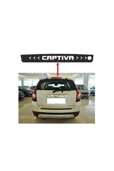 Chevrolet Captiva Stop Sticker