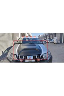 Mitsubishi L200 20152018 Kaput Kaplama Kabartma Scoop Fiberglas