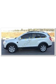 Chevrolet Captiva Krom Cam Çıtası 2007 Sonrası 6 Parça  Paslanmaz