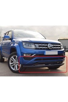 Volkswagen Amarok Cift Bıyık Siyah Ön Koruma 2012 2017 Arp Aqm