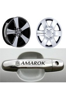Volkswagen Amarok Kapı Kolu Jant Sticker Yapıştırma 8 Ad