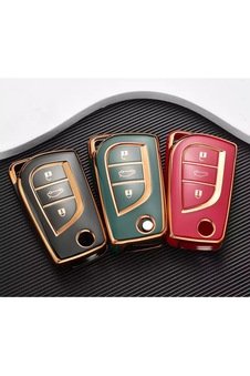 IMG-6582571075425315521.jpg Toyota Corolla Auris Yaris Verso Avensis Hilux Anahtar Kilifi 528079646 - Görsel 1