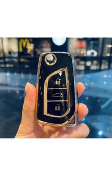 IMG-6683779324172185274.jpg TOYOTA COROLLA AURİS YARİS VERSO AVENSİS HİLÜX ANAHTAR KILIFII - Görsel 1