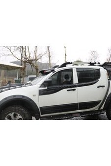 Mitsubishi L200 2007-2015 Yarasa Yan Kapı Kaplama
