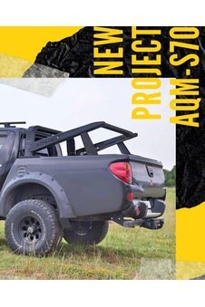 IMG-7500771780405861618.jpg Volkswagen Amarok-Çadır Taşıma Rollbar S70-Aqm Marka - Görsel 1