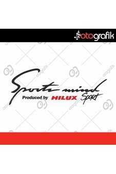 IMG-759739587498476558.jpg Otografik - Toyota Hılux Sports Mınd Oto Stıcker - Görsel 1