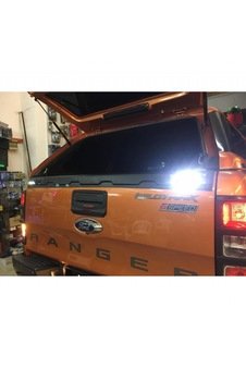 Ducki Ford Ranger 2012 Sonrası Arka Kapak Üst Koruması Ledli
