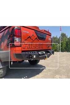 Aqm4Wd Toyota Hilux Arka Çelik Tampon