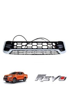 Toyota Hilux Revo 2015 Ve Sonrası Gündüz Ledli Ön Panjur Beyaz N11.54485